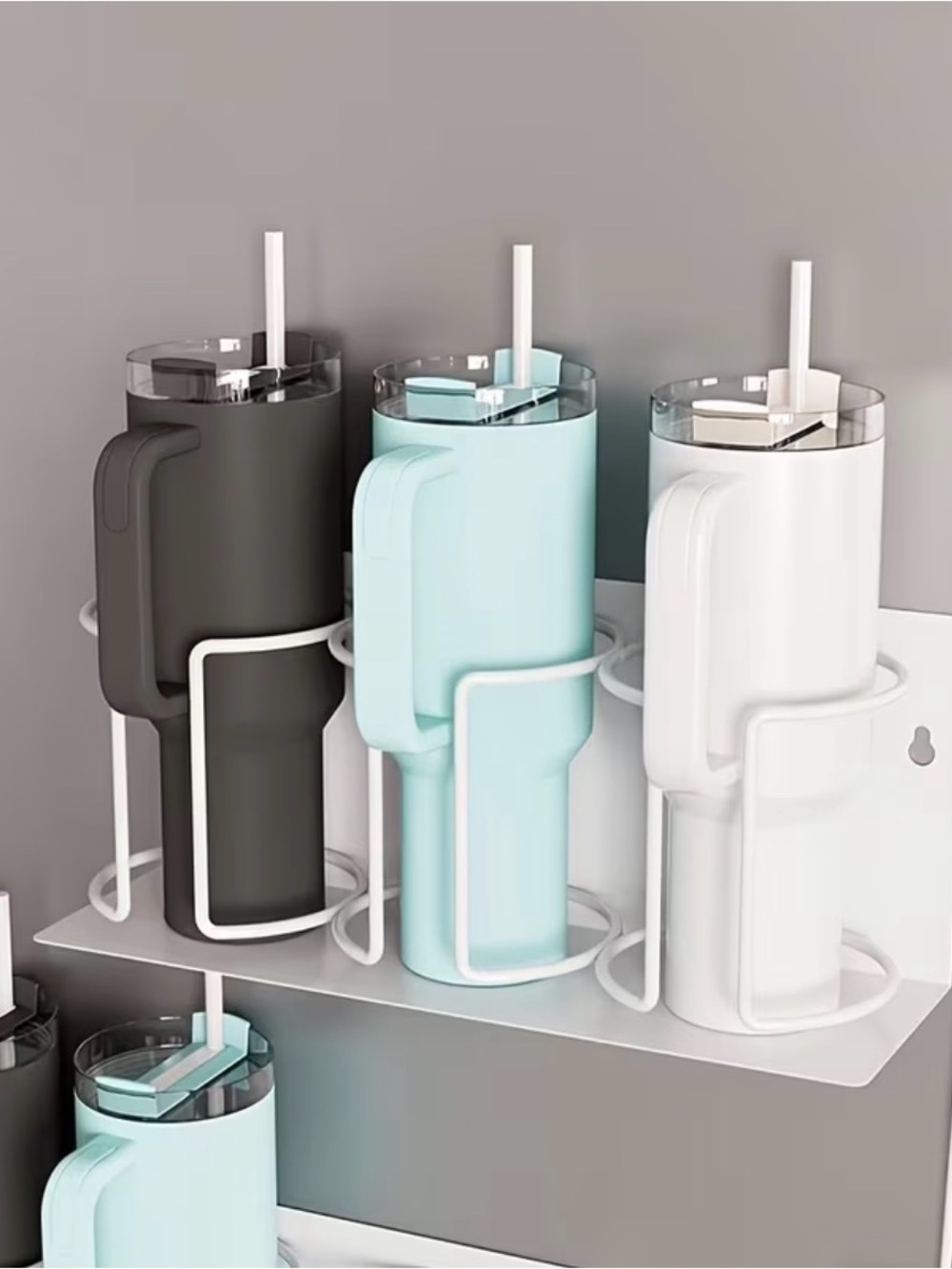 Magnetic 3 Tumbler Storage